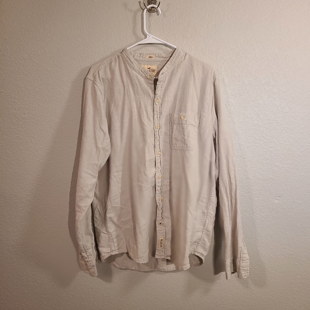 Hollister Linen buttondown
